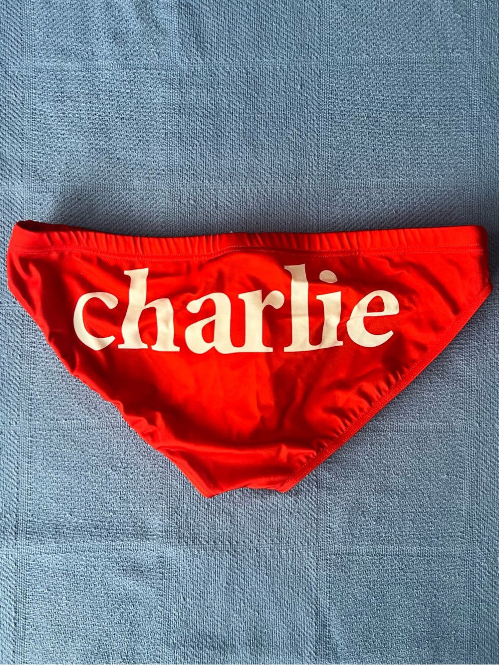 Charlie by Matthew Zink Men's Red Speedo